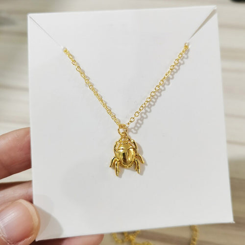 Beetle Amulet Necklace