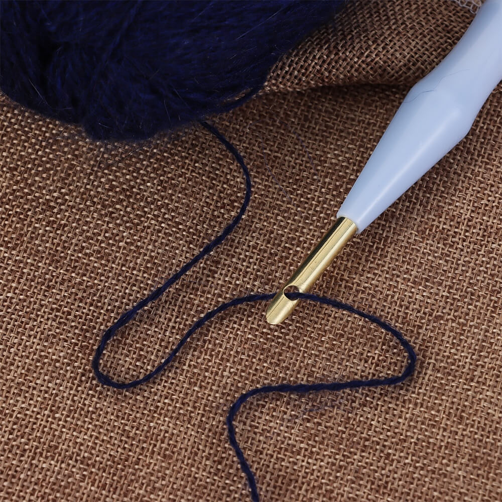 Embroidery punch needle
