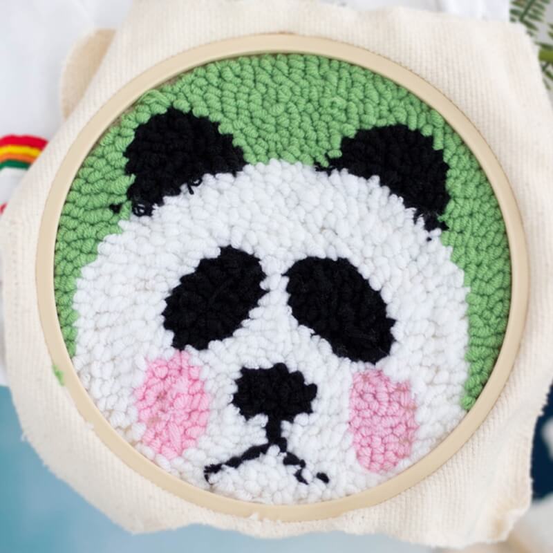 Embroidery punch needle