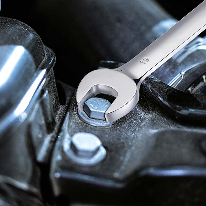 Flexible Head Dual Function Ratchet Wrench