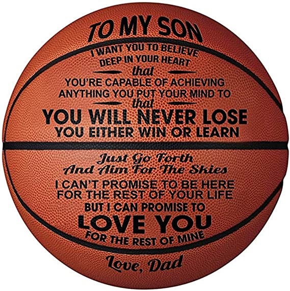 To My Son Basketball
