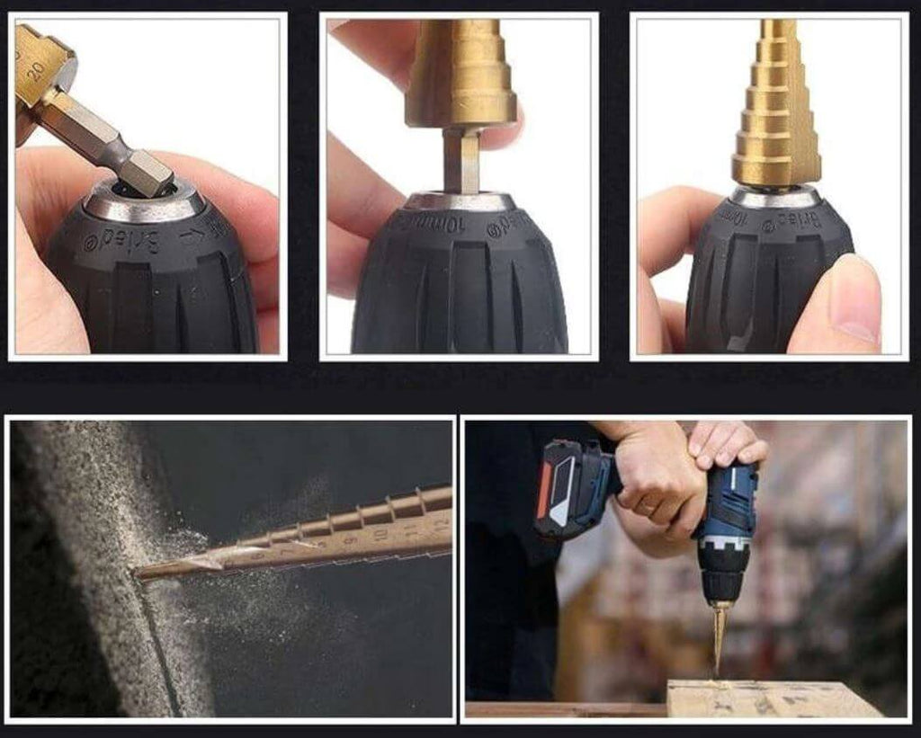 Titanium Coated Bit Set