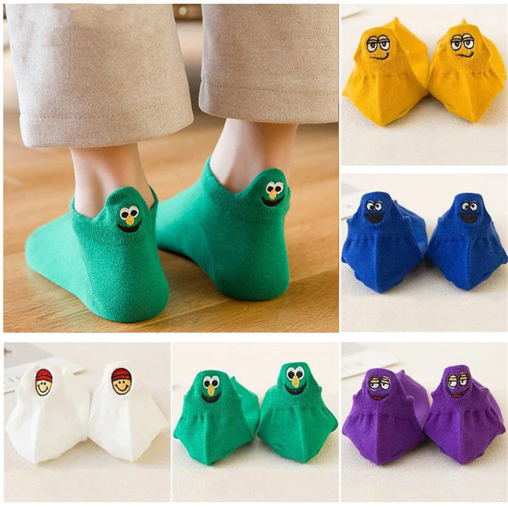 Women Cartoon Ankle Sock