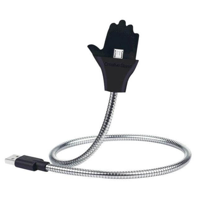 Allsidig mobilstativ ladekabel