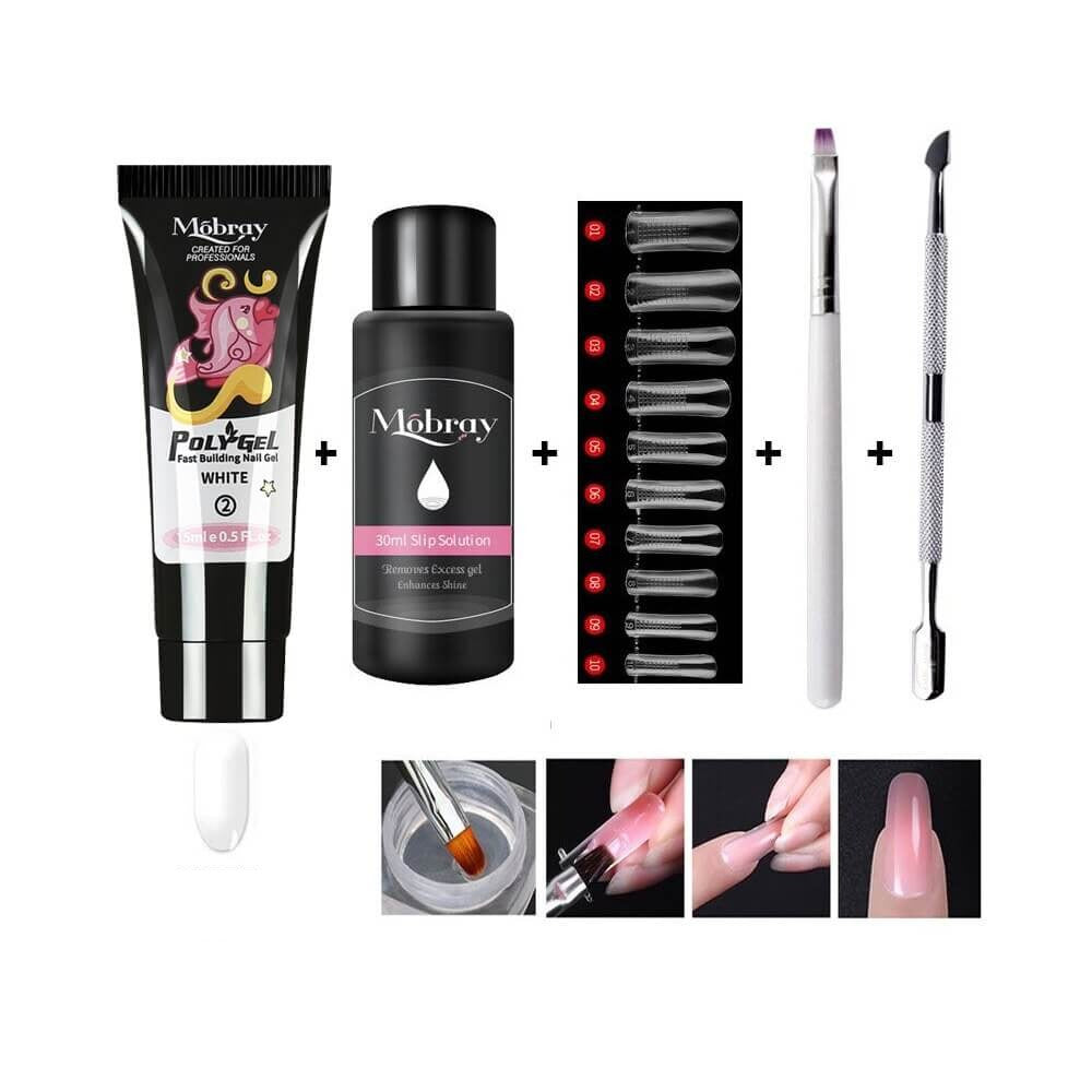 Luksuriøst Poly Gel Nail Kit