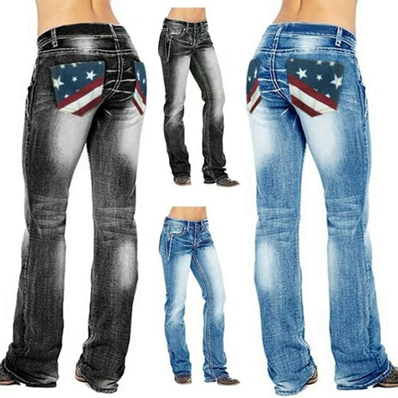 Denim Boot Cut-jeans