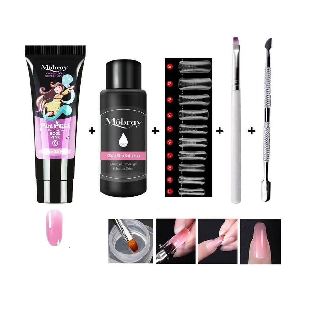 Luksuriøst Poly Gel Nail Kit