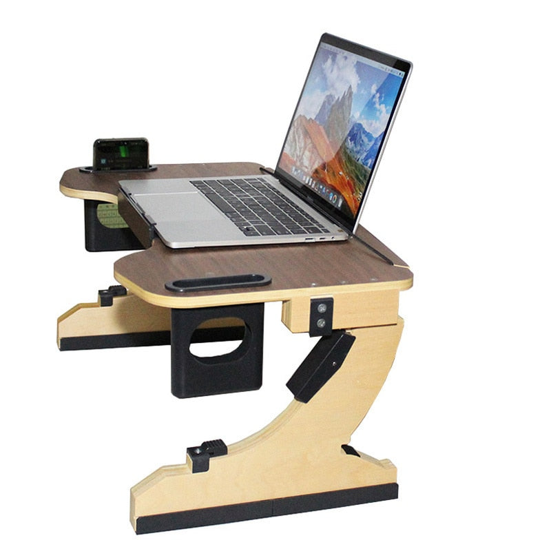 Adjustable Wooden Laptop Table
