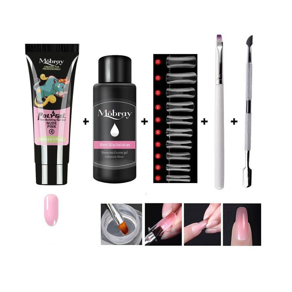 Luksuriøst Poly Gel Nail Kit
