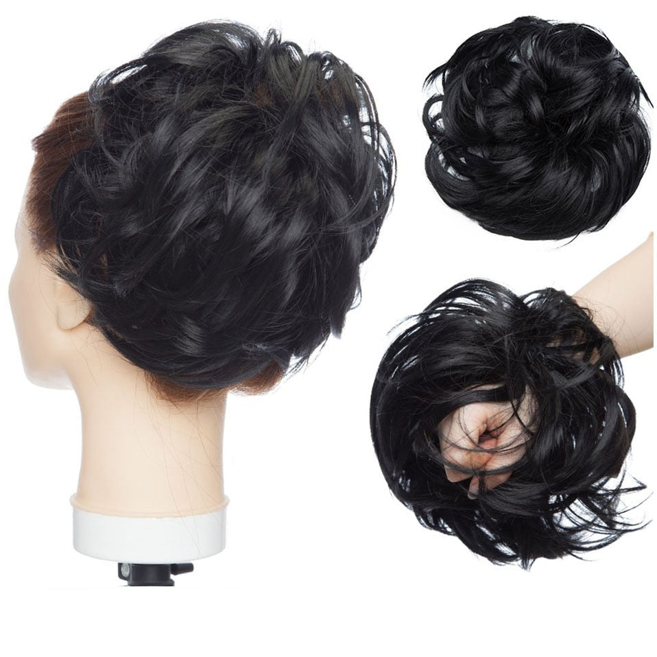 Messy Bun-hårstrikk