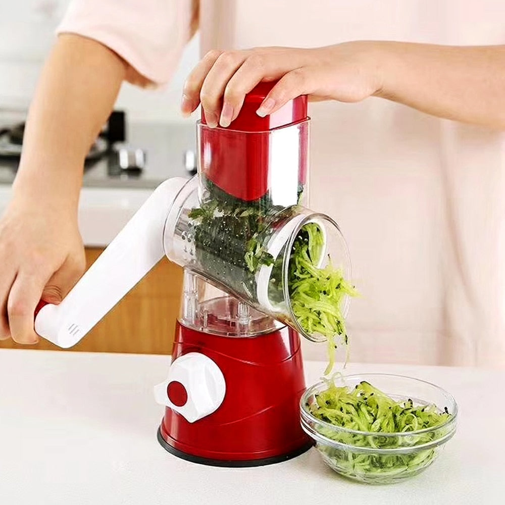 Multifunctional 3-blade Vegetable Cutter