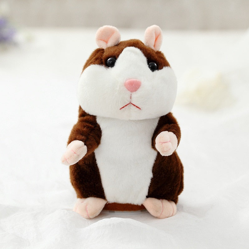 Hamsterplysj med opptaks- og mimikkfunksjon