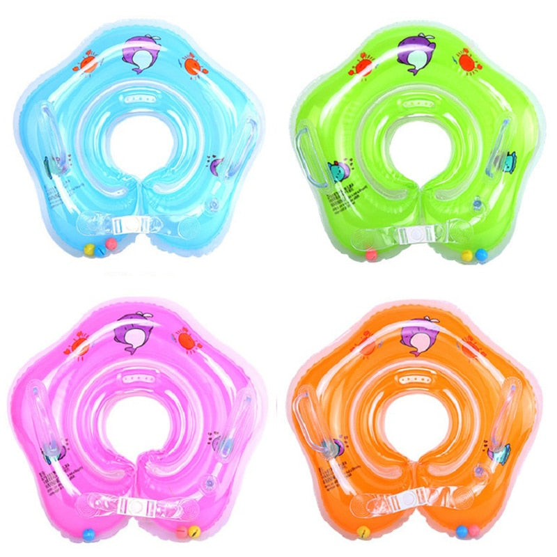 Baby neck swim ring float