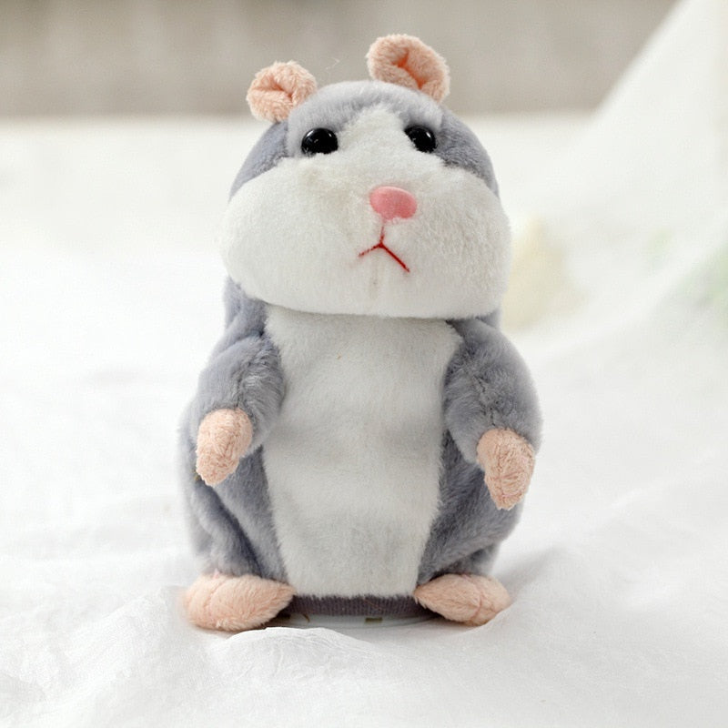 Hamsterplysj med opptaks- og mimikkfunksjon