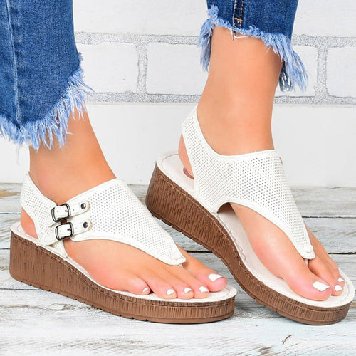Ortopediske sandaler med spennestropp