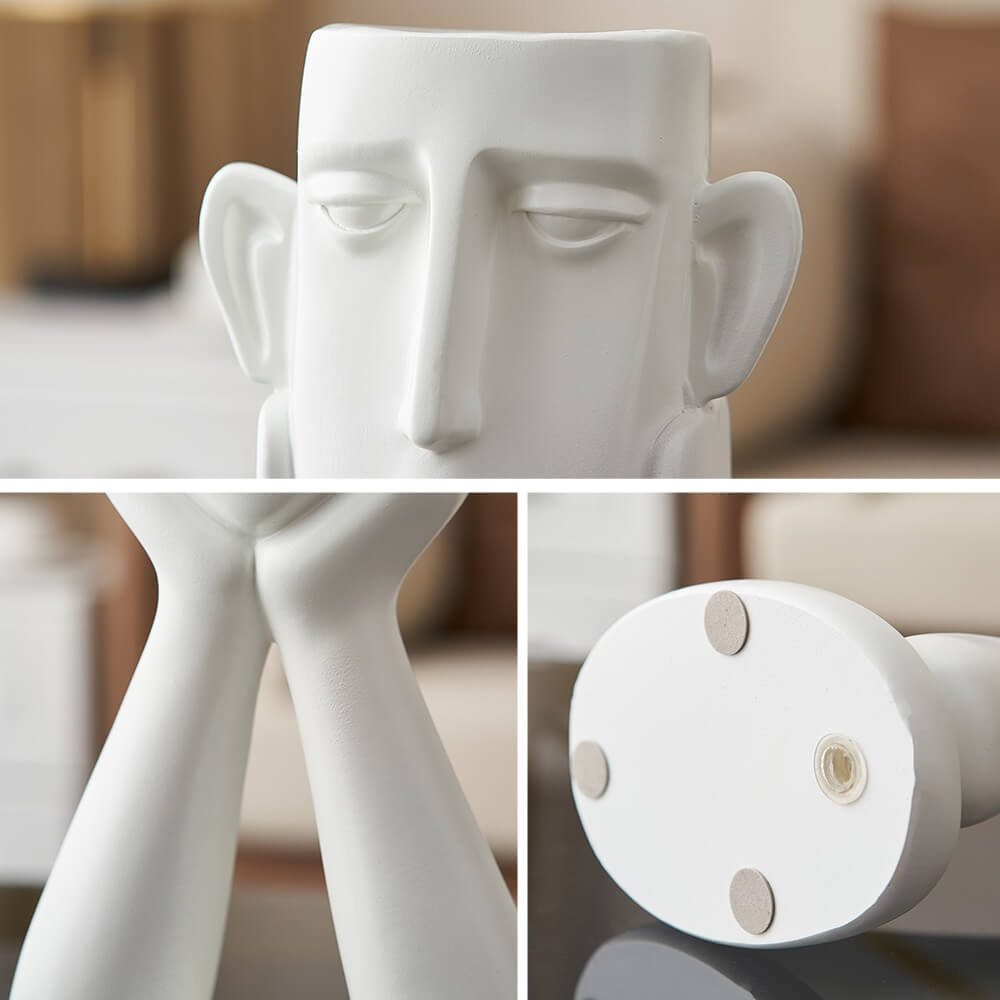 Sculptured Vase Home Decor