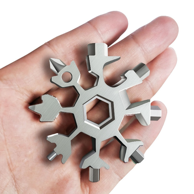 Multifunctional Snowflake Wrench Tool