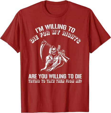 Den "For My Rights"-T-skjorten