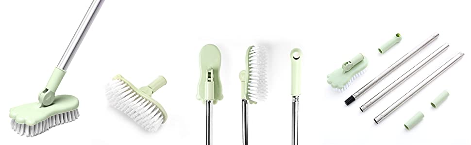 Long handled scrub brush