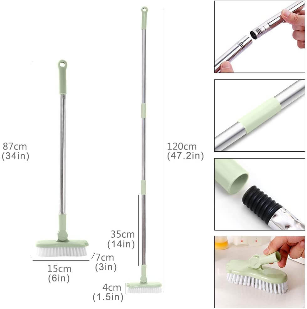 Long handled scrub brush